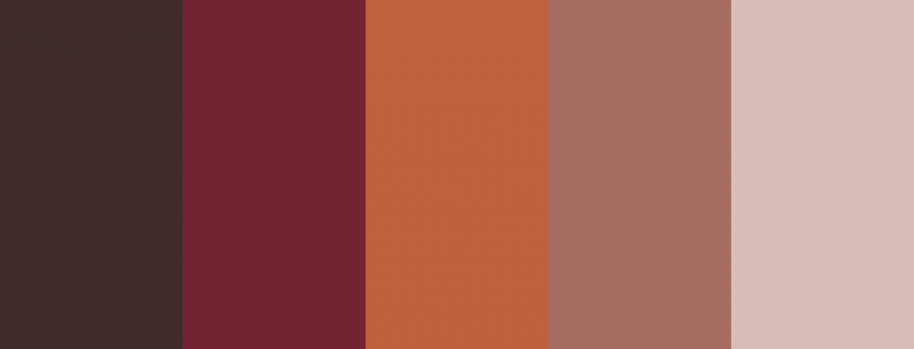 dark boho color palette