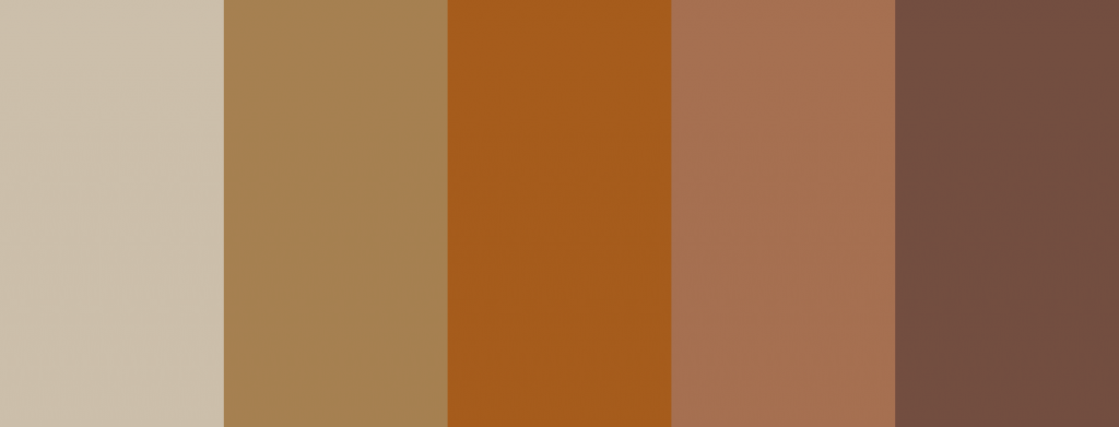 earthy boho color palette