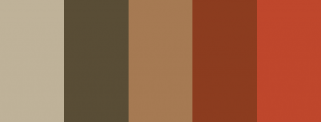 modern boho color palette