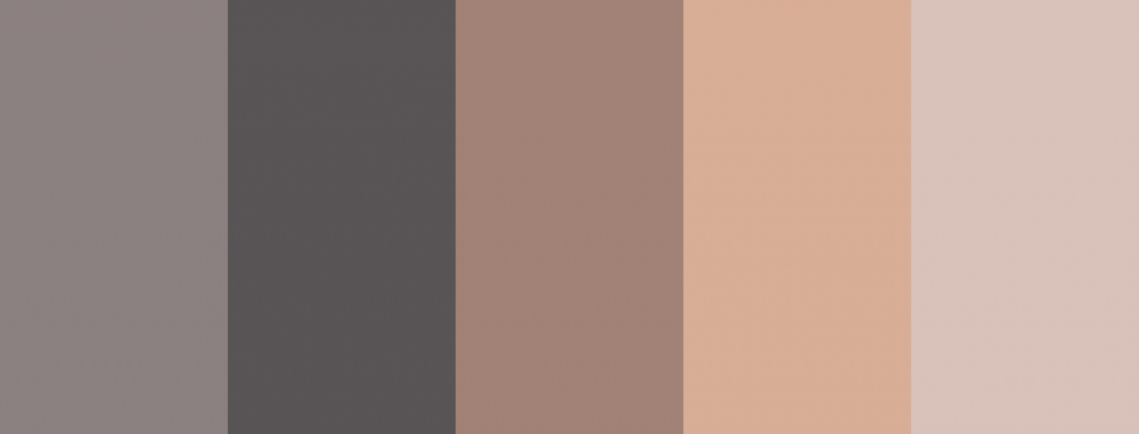 muted boho color palette