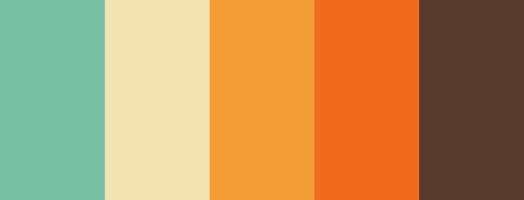 70s color palette