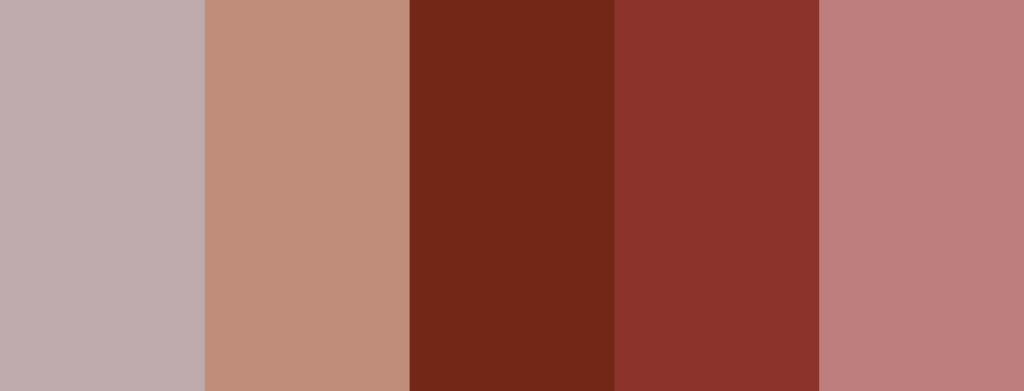 earth tone color palette code