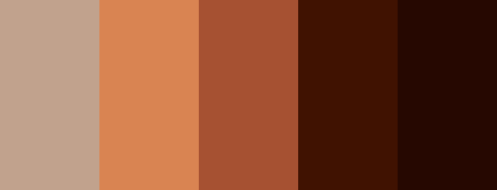 earthy colours