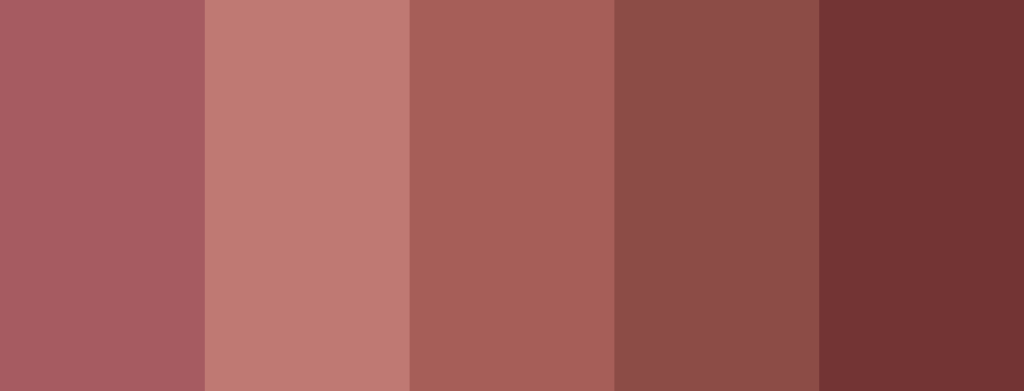 earthy tone color palette hex