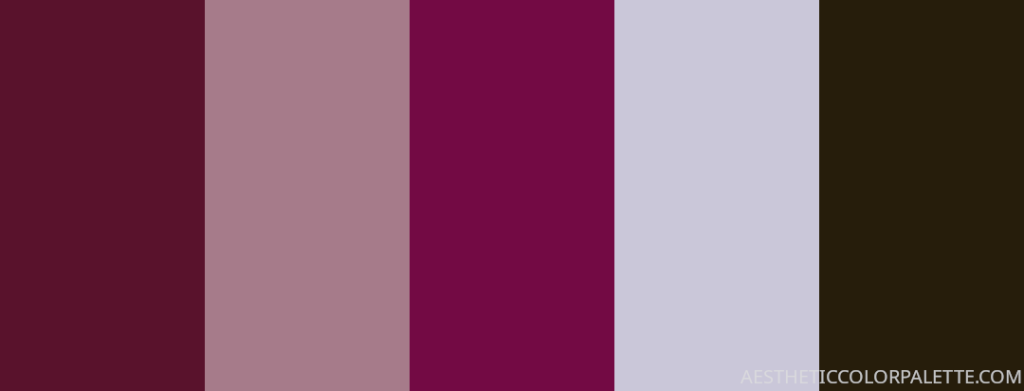 mauve color scheme hex