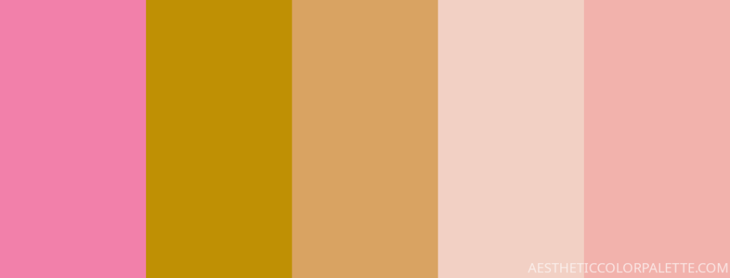 pastel tropical color palette codes