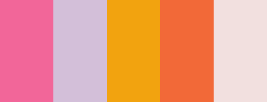 retro color palette