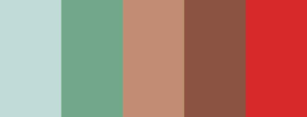 retro color palette 70s