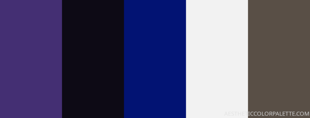 Blue black color combinations 