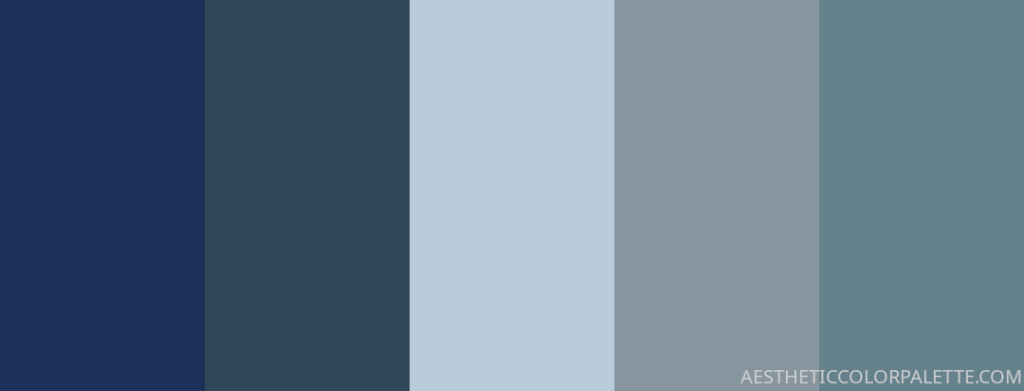 Blue grey colour schemes house
