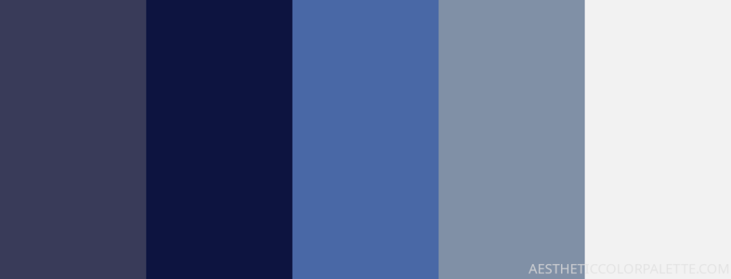 Blue white HTML color values