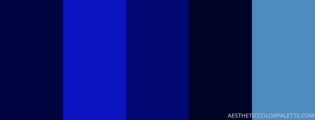 Dark blue color combinations 