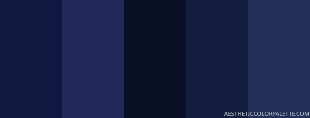 Dark blue hex codes
