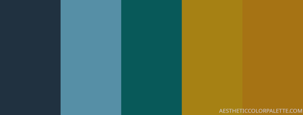 Emerald blue color palette ideas