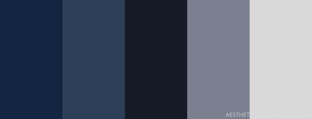 Navy blue color scheme inspiration