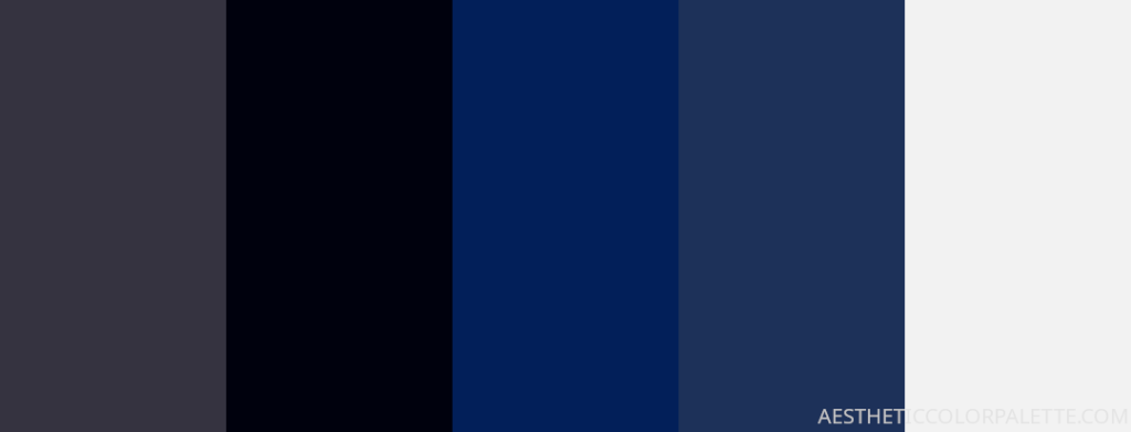 Sapphire blue color code variations