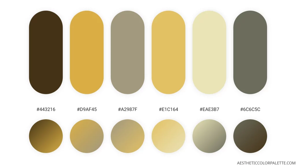 yellow hex color codes