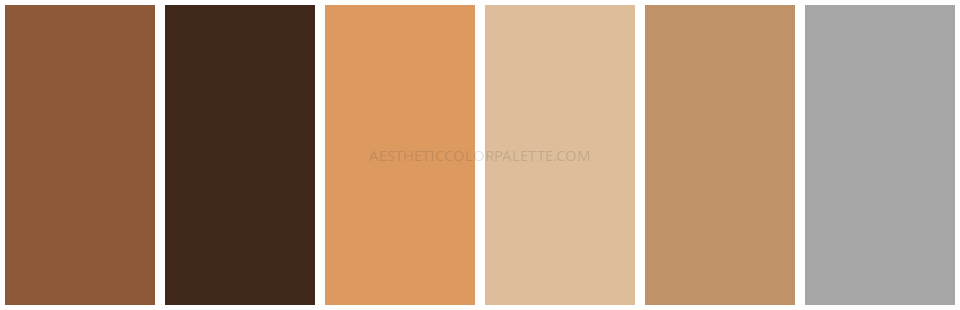 Almond color combination inspiration 1