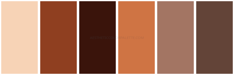 Almond color combination swatches 1