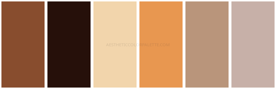 Almond color palette combinations 1