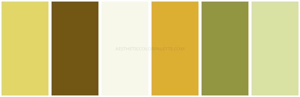 Banana color palette ideas 1