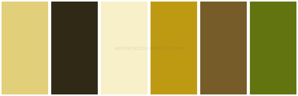 Banana color scheme ideas 1