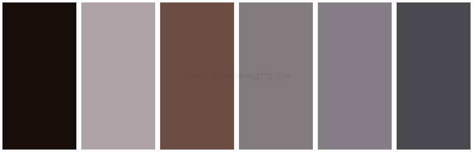 Brown aesthetic color values inspiration