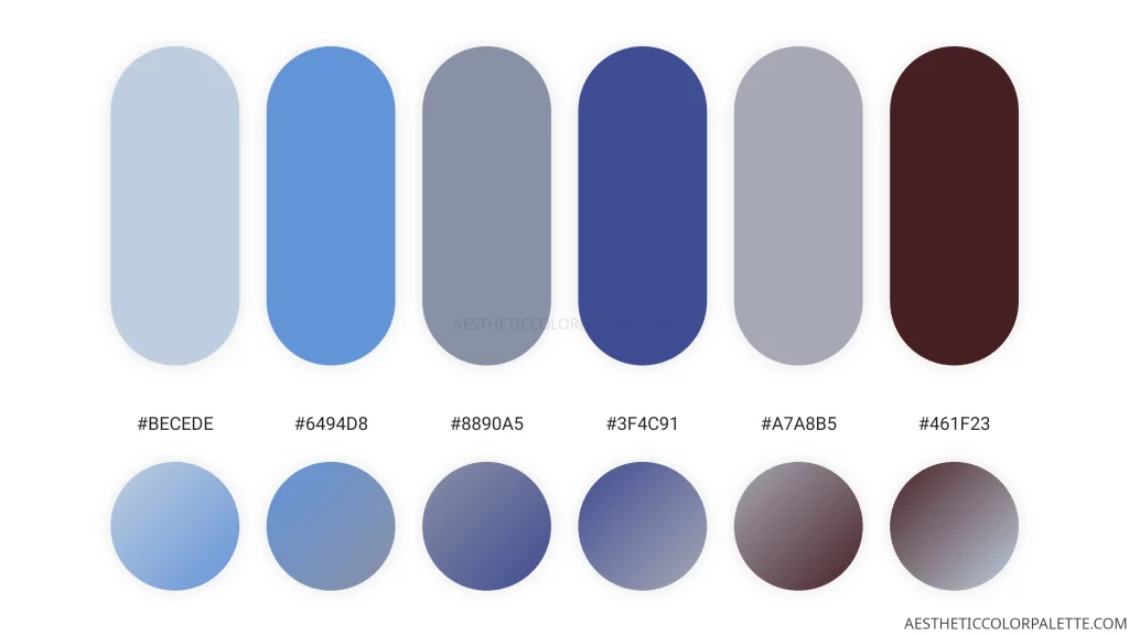 Marine color palette