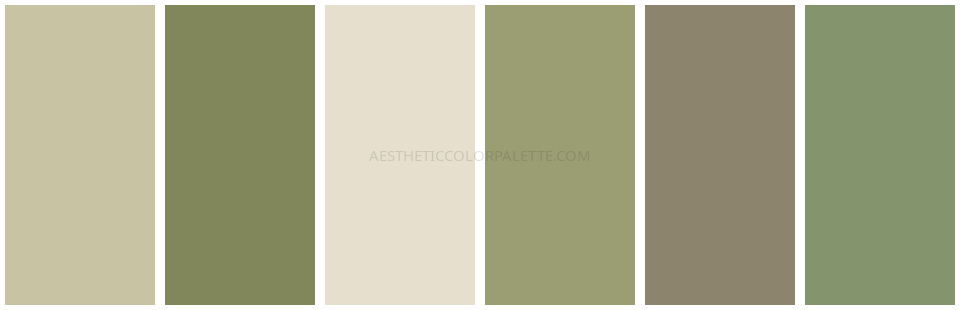 Pastel aesthetic color swatches