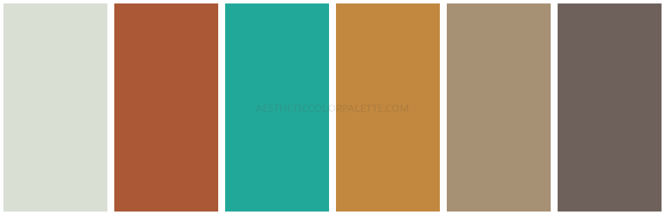 Summer aesthetic color scheme combinations