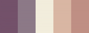 Boho color palettes with hex codes - Aesthetic Color Palette