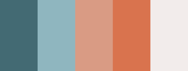 19 Boho Color Palettes - Aesthetic Color Palette