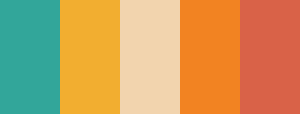 70s color palette hex codes