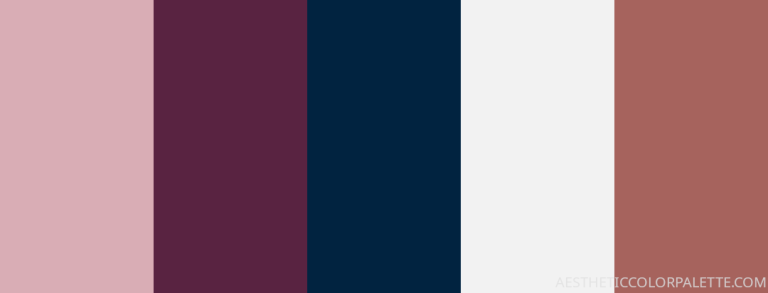 mauve color palette - Aesthetic Color Palette