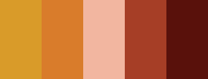 70s color palette - Aesthetic Color Palette