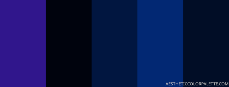 Read more about the article 15 Blue Black Color Palettes