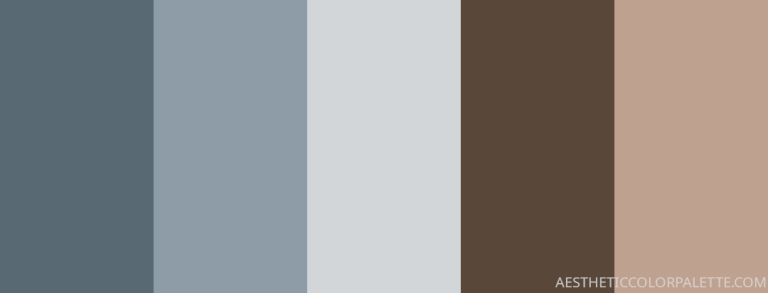 16 Stunning Grayish Blue Color Palettes For Your Design Projects 