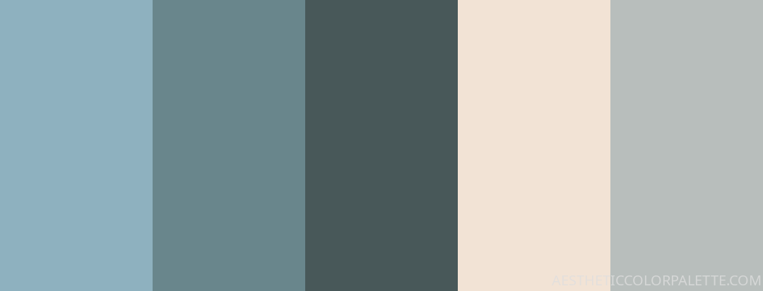 16 Stunning Grayish Blue Color Palettes for Your Design Projects ...