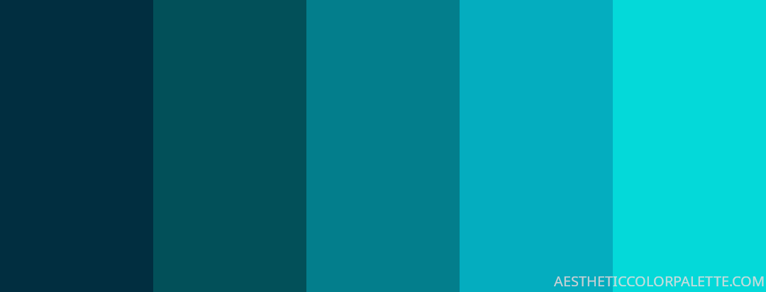 21 Light Blue Color Palettes to Explore - Aesthetic Color Palette