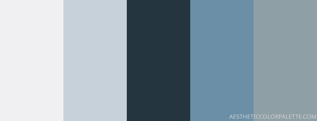 19 Pastel Blue Color Palettes for Decor - Aesthetic Color Palette