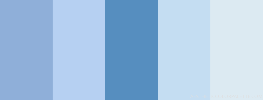 19 Pastel Blue Color Palettes for Decor - Aesthetic Color Palette