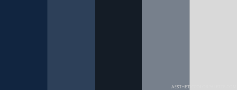 16 Stunning Grayish Blue Color Palettes for Your Design Projects ...