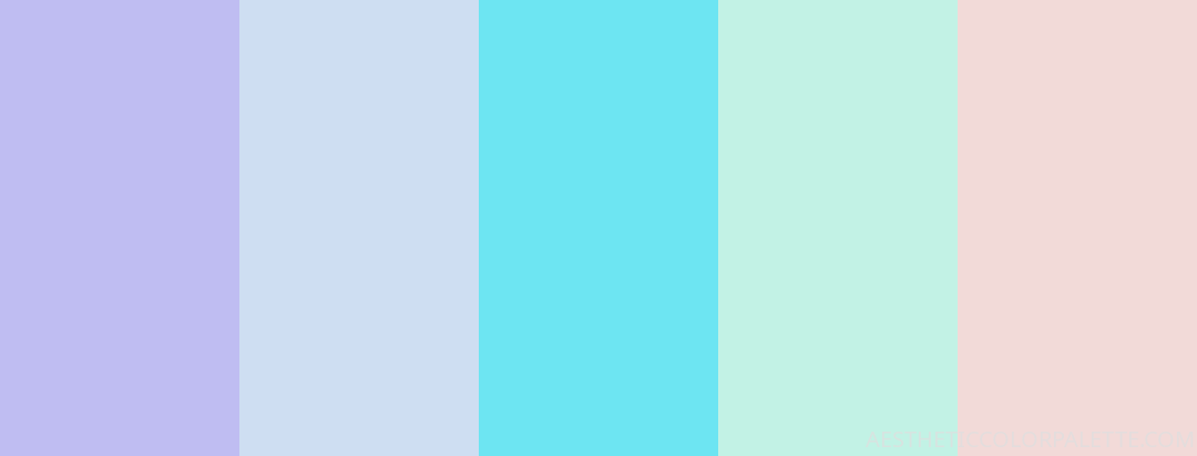 19 Pastel Blue Color Palettes for Decor - Aesthetic Color Palette