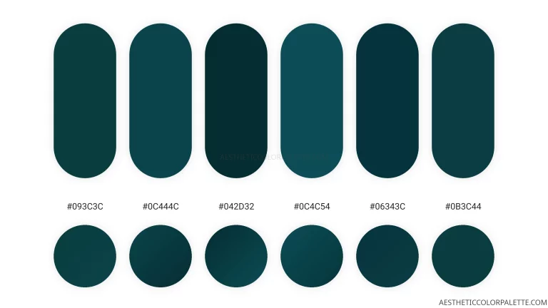 Read more about the article Dark Teal Colors With Hex Codes