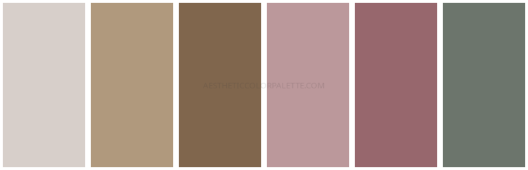 Soft Aesthetic Color Palettes - Aesthetic Color Palette