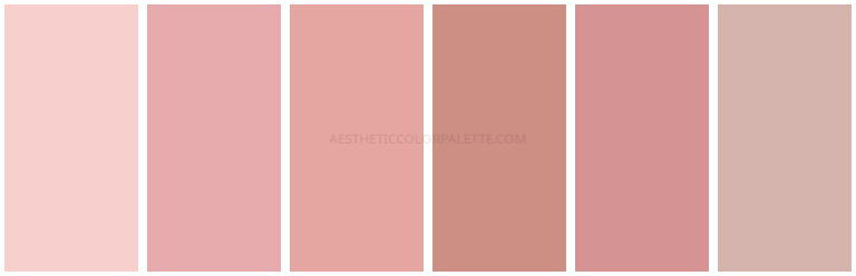 Soft Aesthetic Color Palettes - Aesthetic Color Palette