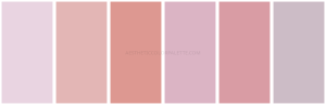 Soft Aesthetic Color Palettes - Aesthetic Color Palette