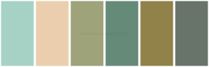 Soft Aesthetic Color Palettes - Aesthetic Color Palette