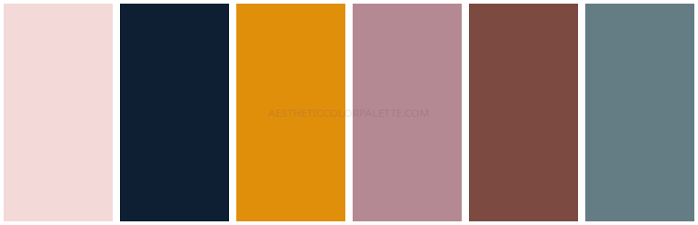 Summer Aesthetic Color Palettes - Aesthetic Color Palette