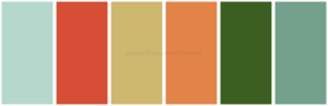 Summer Aesthetic Color Palettes - Aesthetic Color Palette